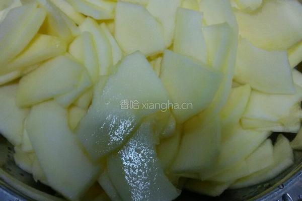 薰瓜肉片的做法图解2