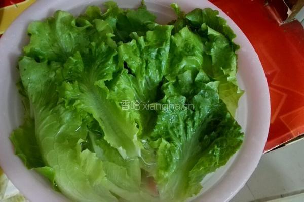 蒜蓉生菜的做法图解1