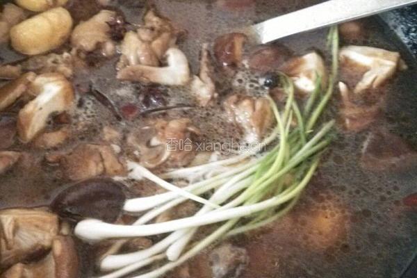 香菇板栗炖鸡的做法图解6