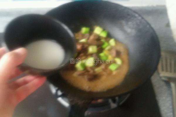 锅榻羊肉丁的做法图解4