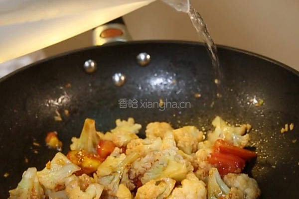 番茄菜花的做法图解8
