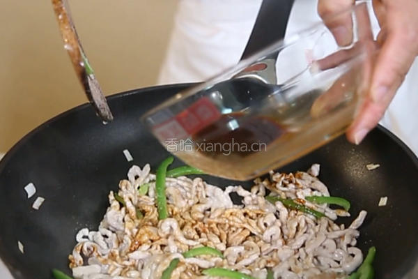 青椒肉丝的做法图解7