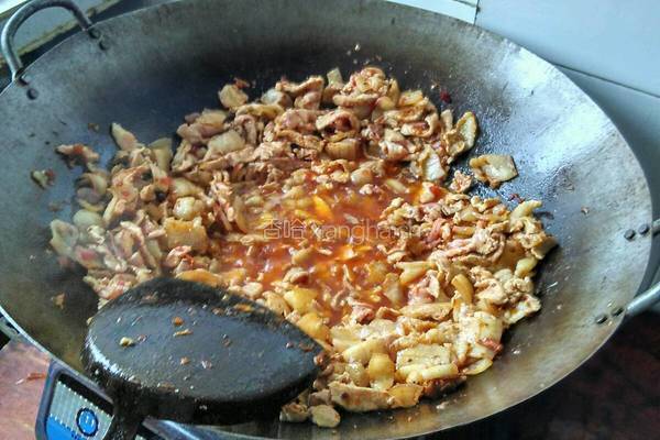 黄瓜炒肉的做法图解8