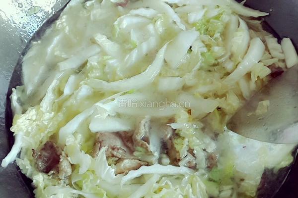 饹馇炒白菜的做法图解4