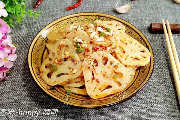 凉拌藕片的做法图解5
