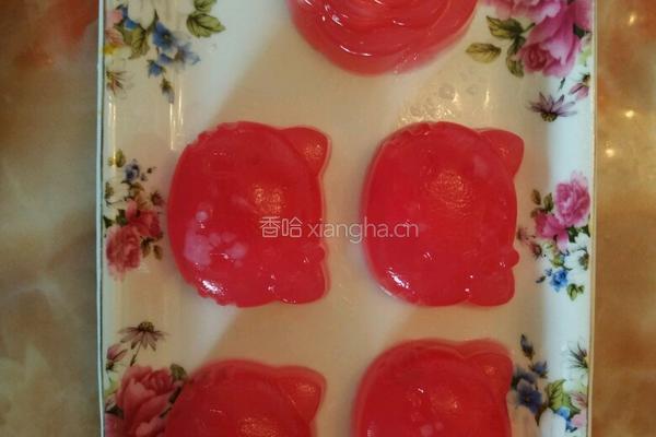 西瓜冻的做法图解7
