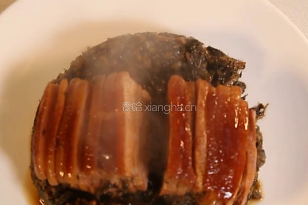 梅菜扣肉的做法图解10