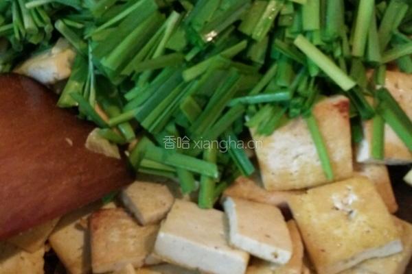 干炒豆腐的做法图解5