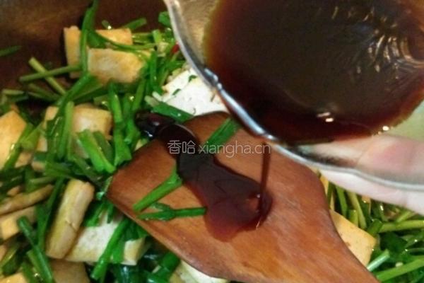 干炒豆腐的做法图解6