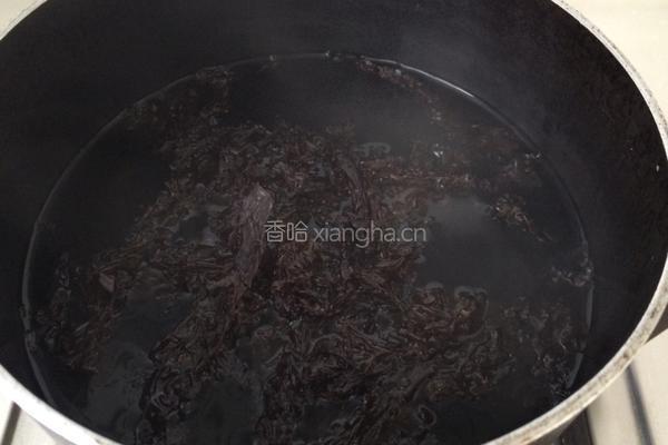 紫菜蛋花汤的做法图解1