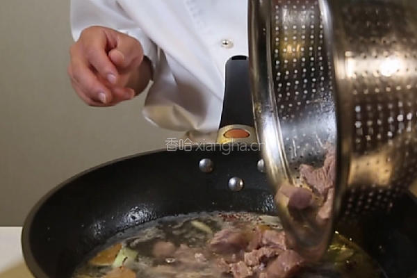 萝卜炖羊肉的做法图解8