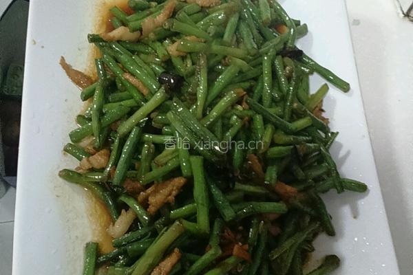 辣炒豇豆的做法图解8
