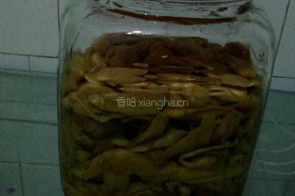 糖醋嫩姜的做法图解1