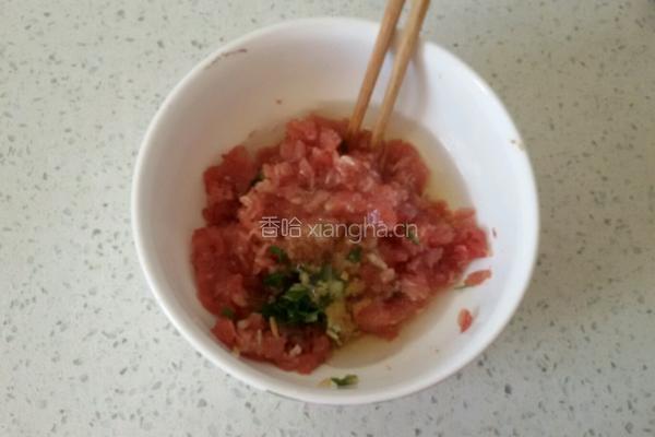炸茄盒的做法图解2