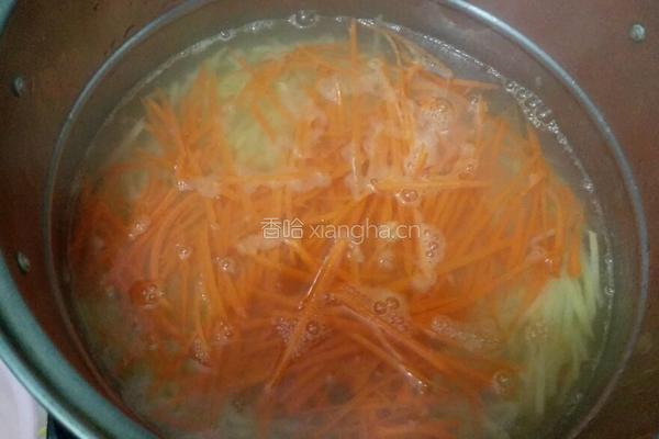 凉拌土豆胡萝卜的做法图解5