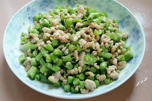 肉未豇豆丁的做法图解10