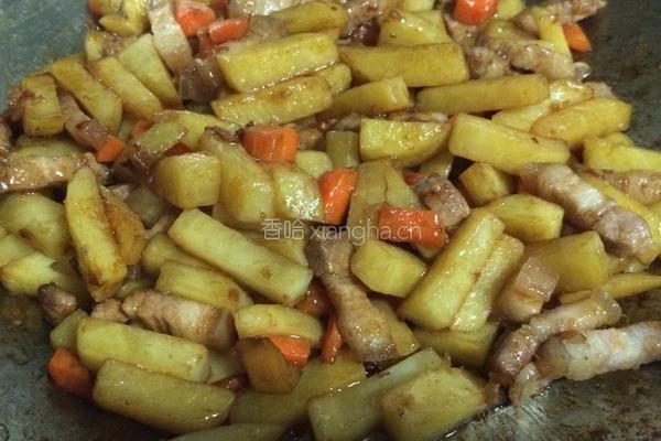 土豆焖饭的做法图解7