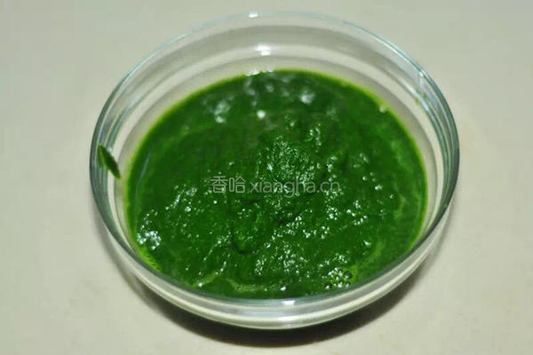 鲜虾仁菠菜卷的做法图解4