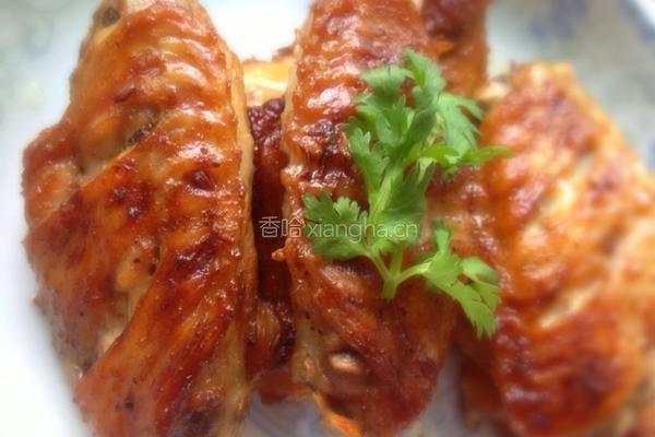 烤鸡中翅的做法图解7