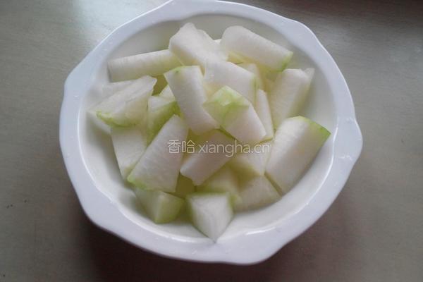 红烧冬瓜的做法图解1