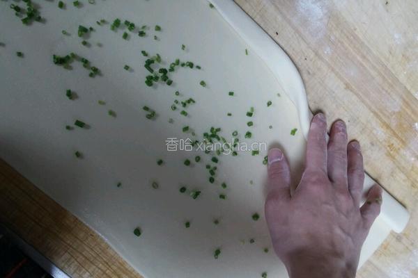 香葱花卷的做法图解12
