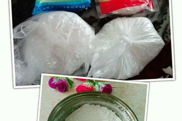 紫薯味冰皮月饼的做法图解1
