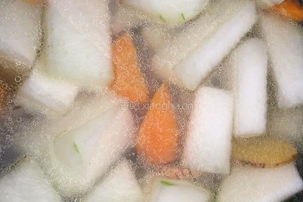 冬瓜排骨汤的做法图解7