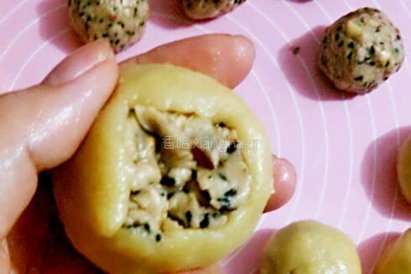 伍仁叉烧广式月饼的做法图解23
