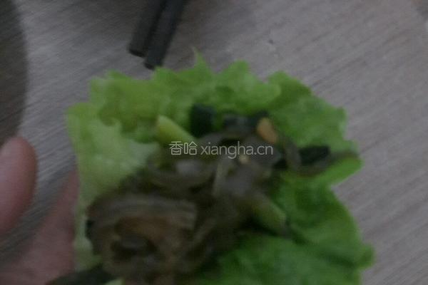 生菜包客家炒薯粉的做法图解5