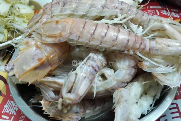 盐水濑尿虾的做法图解3