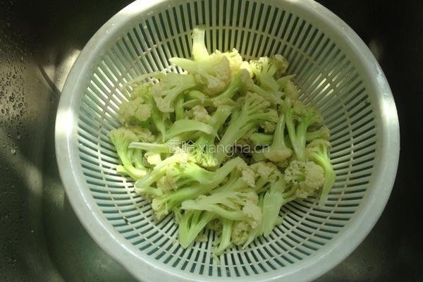 茄汁有机花菜的做法图解5