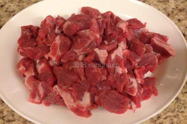 孜然羊肉片（简易版）的做法图解1