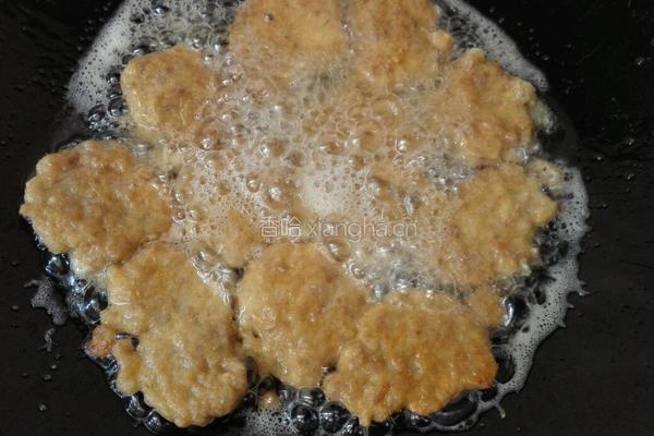 蒜香鸡蛋肉饼的做法图解4
