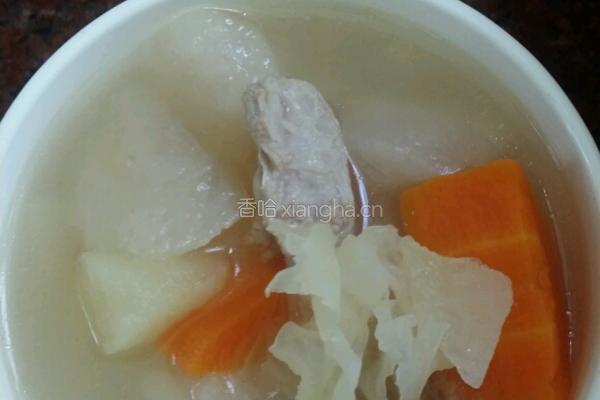雪梨雪耳苹果汤