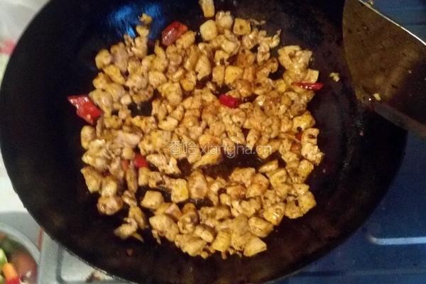宫保鸡丁盖饭的做法图解5