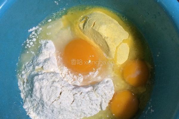 火腿肠鸡蛋饼的做法图解3