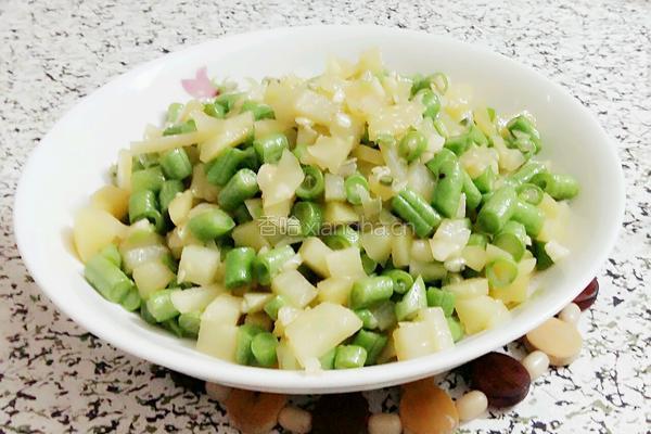 蒜蓉豆丁的做法图解11