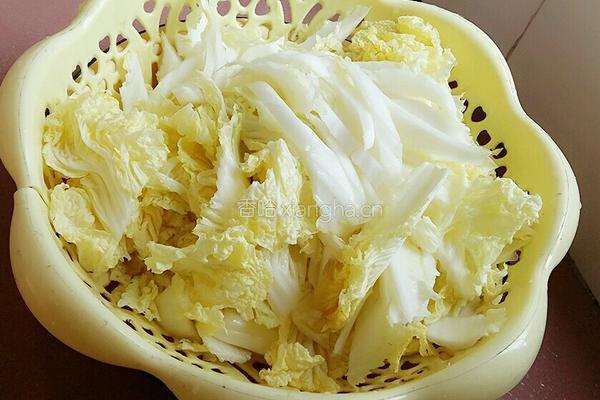 娃娃菜肉片的做法图解6
