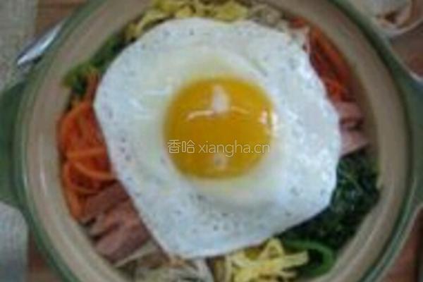 韩式石锅拌饭的做法图解10