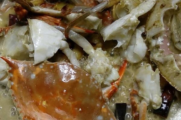 姜葱炒花蟹的做法图解10