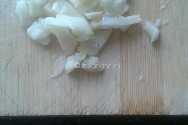 菜心炒肉的做法图解5