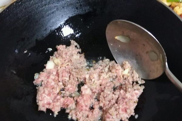 肉沫剁椒的做法图解4