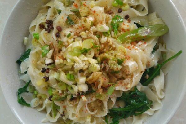油泼面的做法图解4