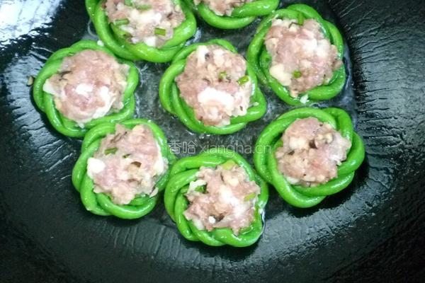 豆角酿的做法图解5
