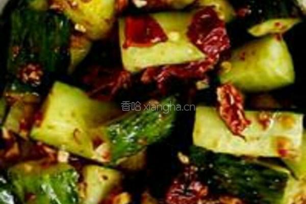 凉拌腌制黄瓜的做法图解4