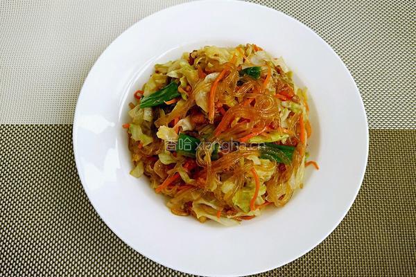 肉末粉丝圆白菜的做法图解13