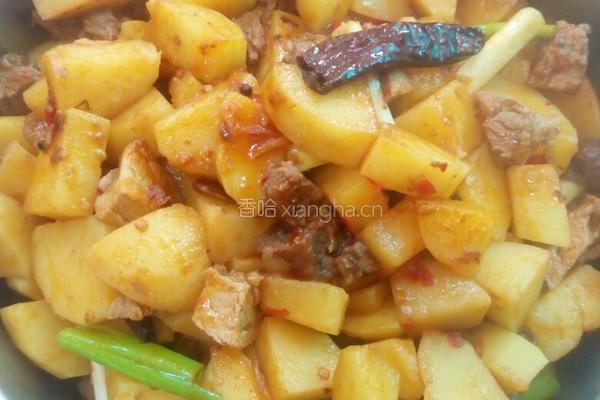 红烧土豆牛肉的做法图解4
