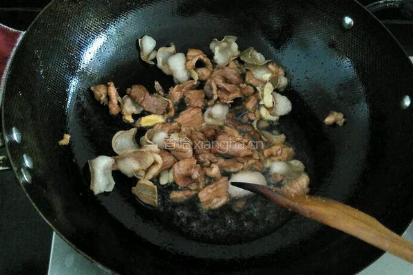 肉片豆腐的做法图解2