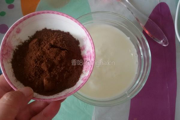 可可慕斯的做法图解5