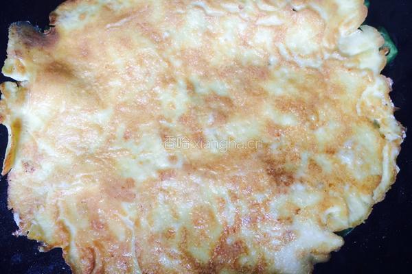 电饼铛秋葵摊蛋饼的做法图解8